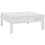 VidaXL vidaXL Solid Pinewood Garden Lounge Set 3 Piece White Outdoor Sofa Seating 7