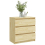 VidaXL vidaXL Solid Pinewood Bedside Cabinet Nightstand End Couch Drawer Cabinet 4