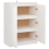 VidaXL (white) vidaXL Solid Pinewood Sideboard Highboard Book Side Cabinet Multi Colours 7