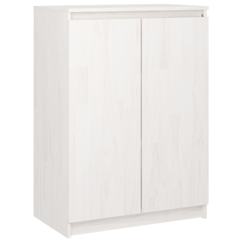 VidaXL (white) vidaXL Solid Pinewood Sideboard Highboard Book Side Cabinet Multi Colours 2