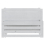 VidaXL vidaXL Solid Pinewood Pull-out Day Bed 2x(90x200) cm White Sofa Sleepover Bed 9