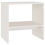 VidaXL vidaXL Solid Pinewood Bedside Cabinet White Bedroom Nightstand Bed Cabinet 3
