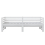 VidaXL vidaXL Solid Pinewood Pull-out Day Bed 2x(90x200) cm White Sofa Sleepover Bed 8
