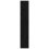 VidaXL vidaXL Solid Wood Pine Book Cabinet/Room Divider Black Indoor Storage Shelf 7