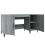 VidaXL (Grey sonoma) vidaXL Desk Engineered Wood Office Computer Study Writing Desk Multi Colours 9