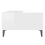 VidaXL vidaXL Coffee Table High Gloss White Engineered Wood Couch End Indoor Table 8
