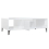 VidaXL vidaXL Coffee Table High Gloss White Engineered Wood Couch End Indoor Table 9