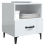VidaXL (high gloss white, 2) vidaXL 1/2x Bedside Cabinet Engineered Wood End Table Nightstand Multi Colours 9