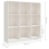 VidaXL (white) vidaXL Solid Pinewood Book Cabinet/Room Divider Room Partition Multi Colours 5
