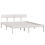 VidaXL (white, 140 x 190 cm) vidaXL Solid Wood Pine Bed Frame Wooden Platform Bedstead Multi Colours/Sizes 4