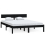 VidaXL (black, 120 x 200 cm) vidaXL Solid Wood Pine Bed Frame Wooden Platform Bedstead Multi Colours/Sizes 3