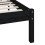 VidaXL (black, 120 x 200 cm) vidaXL Solid Wood Pine Bed Frame Wooden Platform Bedstead Multi Colours/Sizes 8