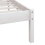 VidaXL (white, 90 x 200 cm) vidaXL Solid Wood Pine Bed Frame Wooden Platform Bedstead Multi Colours/Sizes 8