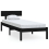 VidaXL (black, 90 x 190 cm) vidaXL Solid Wood Pine Bed Frame Wooden Platform Bedstead Multi Colours/Sizes 3