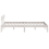 VidaXL (white, 140 x 190 cm) vidaXL Solid Wood Pine Bed Frame Wooden Platform Bedstead Multi Colours/Sizes 6