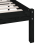 VidaXL (black, 180 x 200 cm) vidaXL Solid Wood Pine Bed Frame Wooden Platform Bedstead Multi Colours/Sizes 8