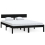 VidaXL (black, 120 x 190 cm) vidaXL Solid Wood Pine Bed Frame Wooden Platform Bedstead Multi Colours/Sizes 3