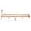 VidaXL (brown, 140 x 200 cm) vidaXL Solid Wood Pine Bed Frame Wooden Platform Bedstead Multi Colours/Sizes 6