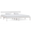 VidaXL (white, 180 x 200 cm) vidaXL Solid Wood Pine Bed Frame Wooden Platform Bedstead Multi Colours/Sizes 3