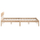 VidaXL (brown, 150 x 200 cm) vidaXL Solid Wood Pine Bed Frame Wooden Platform Bedstead Multi Colours/Sizes 6