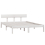 VidaXL (white, 160 x 200 cm) vidaXL Solid Wood Pine Bed Frame Wooden Platform Bedstead Multi Colours/Sizes 4