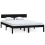 VidaXL (black, 140 x 200 cm) vidaXL Solid Wood Pine Bed Frame Wooden Platform Bedstead Multi Colours/Sizes 3