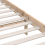 VidaXL (brown, 140 x 200 cm) vidaXL Solid Wood Pine Bed Frame Wooden Platform Bedstead Multi Colours/Sizes 7