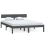VidaXL (grey, 200 x 200 cm) vidaXL Solid Wood Pine Bed Frame Wooden Platform Bedstead Multi Colours/Sizes 3