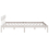 VidaXL (white, 180 x 200 cm) vidaXL Solid Wood Pine Bed Frame Wooden Platform Bedstead Multi Colours/Sizes 6