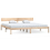 VidaXL (brown, 180 x 200 cm) vidaXL Solid Wood Pine Bed Frame Wooden Platform Bedstead Multi Colours/Sizes 3