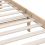 VidaXL (brown, 200 x 200 cm) vidaXL Solid Wood Pine Bed Frame Wooden Platform Bedstead Multi Colours/Sizes 7