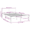 VidaXL (white, 4ft small double) vidaXL Bed Frame Bedroom Bed Base Bedstead Mattress Foundation Solid Wood 5