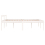 VidaXL (white, 135 x 190 cm) vidaXL Bed Frame Bedroom Bed Base Matress Foundation Bedstead Solid Wood Pine 5