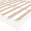 VidaXL (white, 135 x 190 cm) vidaXL Bed Frame Bedroom Bed Base Matress Foundation Bedstead Solid Wood Pine 6