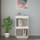VidaXL (white, 40 x 35 x 71 cm) vidaXL Solid Pinewood Book Cabinet/Room Divider Multi Colours Multi Sizes 4
