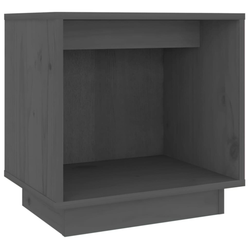 VidaXL (grey, 1) vidaXL 1/2x Solid Wood Pine Bedside Cabinet Storage Side Table Multi Colours 2