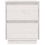 VidaXL (white, 2) vidaXL 1/2x Solid Wood Pine Bedside Cabinet Storage Side Cabinet Multi Colours 8