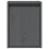 VidaXL (grey, 2) vidaXL Wall Cabinet Hanging Storage Cabinet Wall Cupboard Solid Wood Pine 7