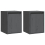 VidaXL (grey, 2) vidaXL Wall Cabinet Hanging Storage Cabinet Wall Cupboard Solid Wood Pine 3