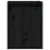 VidaXL (black, 2) vidaXL Wall Cabinet Hanging Storage Cabinet Wall Cupboard Solid Wood Pine 7