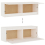 VidaXL (white, 1) vidaXL Wall Cabinet Hanging Storage Cabinet Wall Cupboard Solid Wood Pine 10