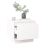 VidaXL (white, 1) vidaXL 1/2x Solid Wood Pine Bedside Cabinet Table Nightstand Multi Colours 4