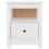 VidaXL (White, 1) vidaXL 1/2x Solid Wood Pine Bedside Cabinet Wooden Side Table Multi Colours 6