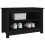 VidaXL (black) vidaXL Solid Wood Pine Shoe Bench Wooden Storage Rack Multi Colours/Sizes 6