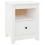 VidaXL (White, 1) vidaXL 1/2x Solid Wood Pine Bedside Cabinet Wooden Side Table Multi Colours 3