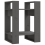 VidaXL (grey) vidaXL Solid Wood Pine Book Cabinet/Room Divider Storage Rack Multi Colours 3