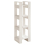 VidaXL (white) vidaXL Solid Wood Pine Book Cabinet/Room Divider Storage Shelf Multi Colours 3