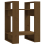 VidaXL (honey brown) vidaXL Solid Wood Pine Book Cabinet/Room Divider Storage Rack Multi Colours 3