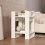 VidaXL (white) vidaXL Solid Wood Pine Book Cabinet/Room Divider Storage Rack Multi Colours 7