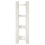 VidaXL (white) vidaXL Solid Wood Pine Book Cabinet/Room Divider Storage Shelf Multi Colours 4